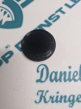 Zündapp Kettenkasten Verschlussgummi mit Flügelwappen in Schwarz 432-14.117 TPU